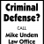 Criminal Defense?