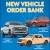 New Vehicle Order Bank