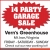 14 Party Garage Sale