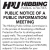 Public Notice of a Public Information Meeting