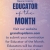 Itasca County Educator of the Month