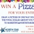 Win a Pizza Party