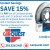 Save 15% on Any Set of CarQuest