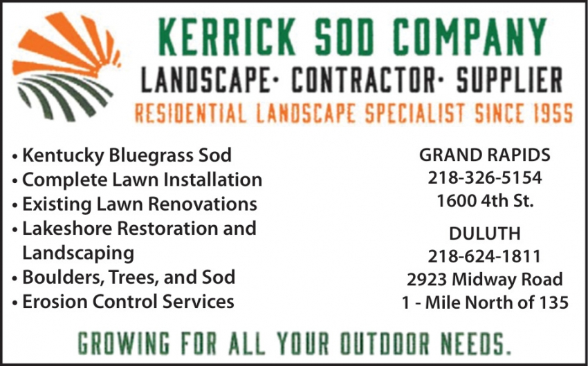 Residential Landscape Specialist Since 1955