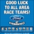 Good Luck To All Area Race Teams!