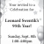 Leonard Swentik's 95th Year!