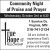 Community night of Praise and Prayer