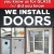 We Install Doors