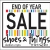 End of Year Sale