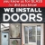 We Install Doors