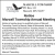 Notice Marcell Township Annual Meeting