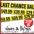 Last Chance Sale