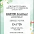 Easter Schedule