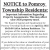 Notice to Pomroy
