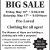 Big Sale. Pre-loved Clothing for All Ages!