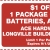 $1 OFF. 1 Package of ACE Batteries, Any Size