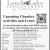 Upcoming Chamber Activities and Events