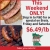 Special on Brats $6.49/lb