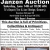 Janzen Auction, Saturday, June 14th