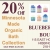 20% OFF Minnesota Made Organic Bath Collections