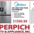 Midea Door Refrigerator $1599.99