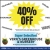 4th of July Sale - 40% OFF on Trees, Shrubs, Evergreens and More!