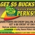 Get $5 Bucks Back! Earn Points on Every Purchase
