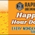 Happy Hour Deals $5 Pints