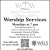Worship Services