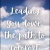 LEading You Down thePath to Comfort