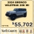 2024 Bronco Wildtrack 20K MI $55,702