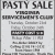Pasty Sale at $10