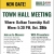 Town Hall Meeting, October 28th