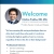 Welcome Krisha Prabhu, MD