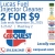 Lucas Fuel Injector Cleaner 2 For $9