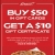 Buy $50 In Gift Cards, Get a $10 Gift Certificate