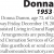 Remembering Donna Damm