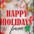 Happy Holidays