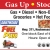 Gas Up - Stock Up - Eat Up