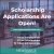 Scholarship Applications Are Open!