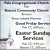 Easter Sunday Services