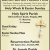 Holy Week Schedule