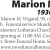 Marion M. Wigand