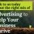 Talk to Us Today About the Right Mix of Advertising to Hel You Business Thrive