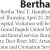 Bertha Hamilton