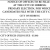 Notice of Public Hearing