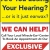 Are You Losing Your Hearing?