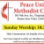 Holy Week Schedule