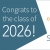 Congratulations Class of 2026!