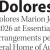 Dolores Marion Johnson